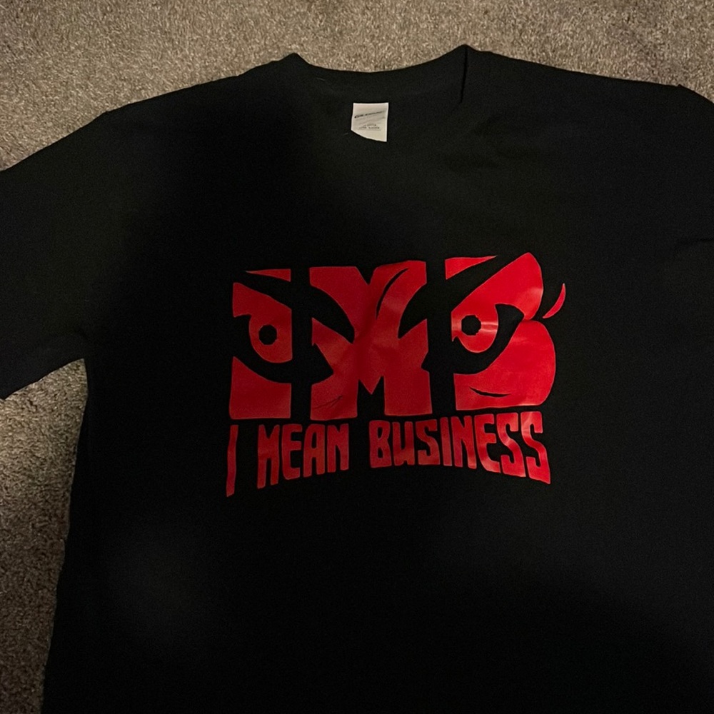 IMB I mean business tee